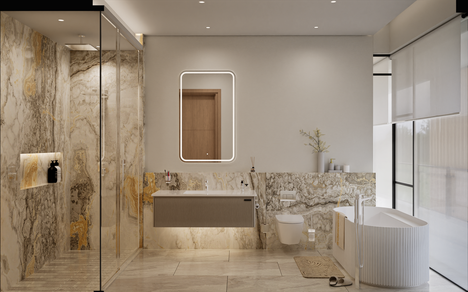 Modern Bathroom Interior